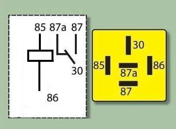 Распиновка реле напряжения