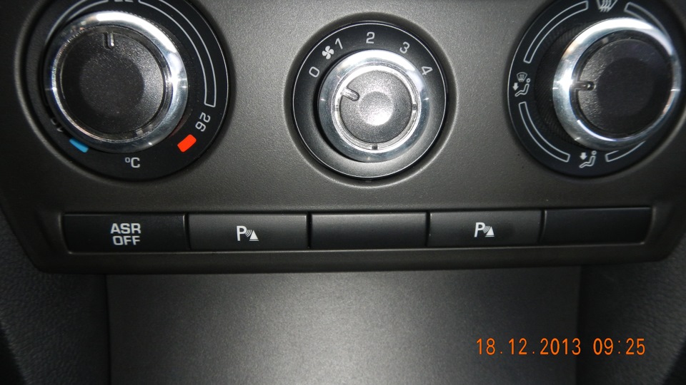 ручки кондиционера — Skoda Octavia A5 Mk2, 1,6 л, 2008 года ...