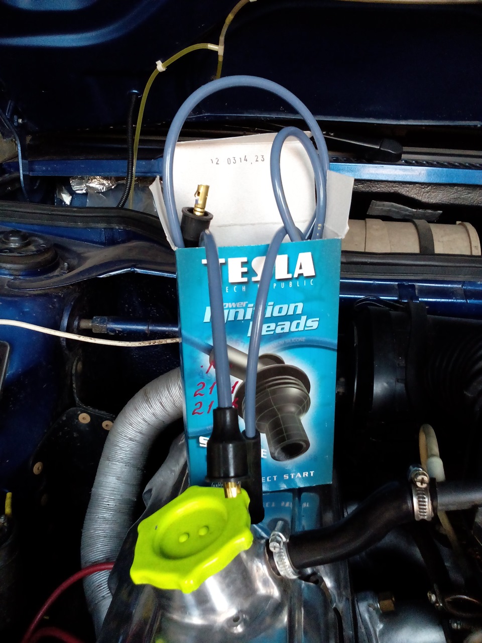 Смазочные и охладительные жидкости, и замена проводов зажигания на ...