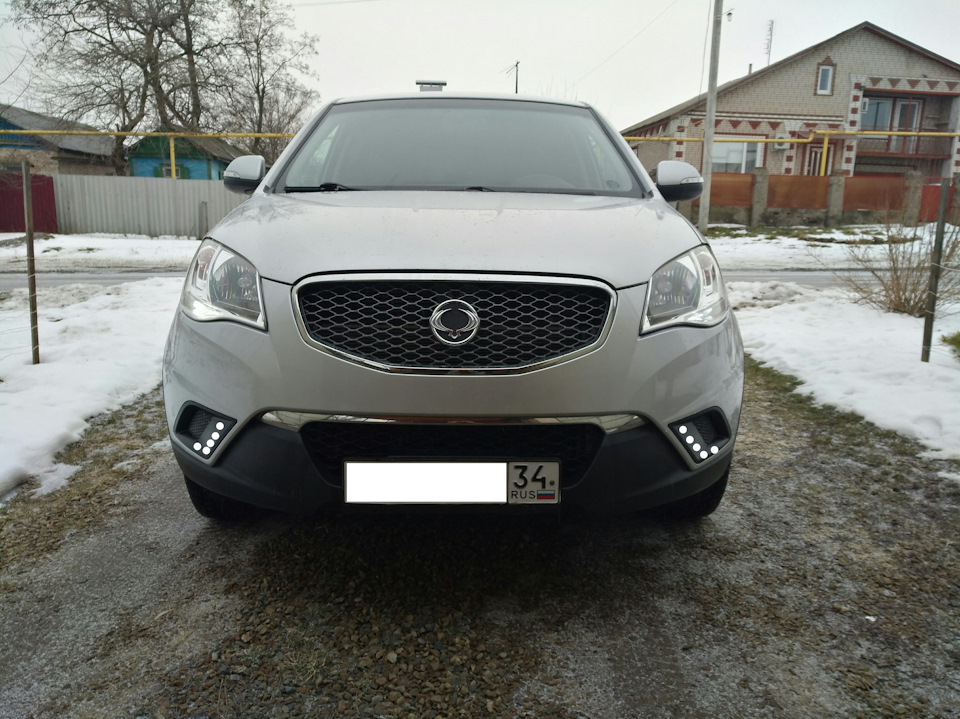 кто украл мои габаритные огни?! +тизер — SsangYong Actyon (2G), 2 л ...