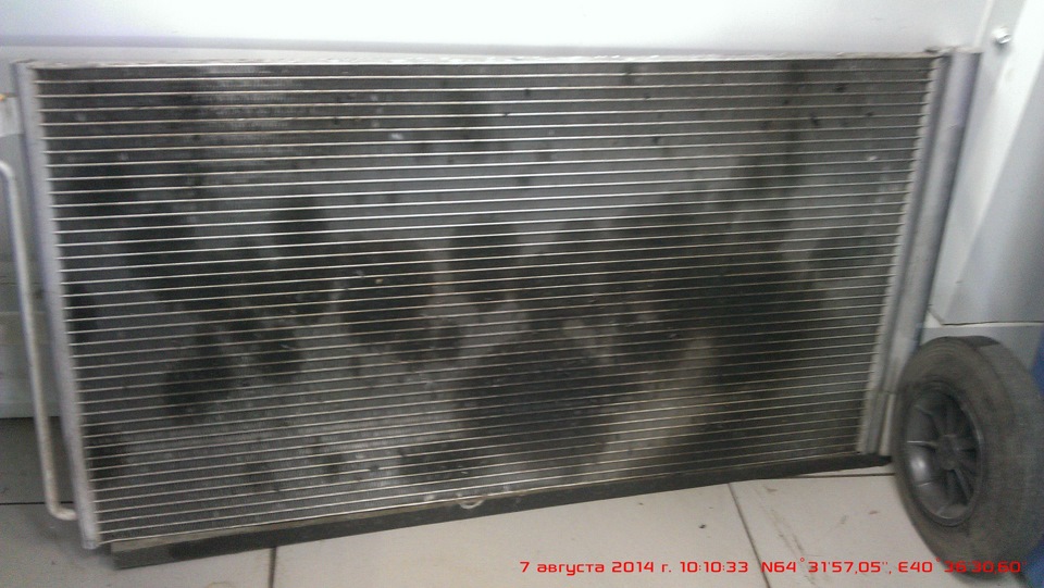 Замена конденсатора кондиционера. — DRIVE2