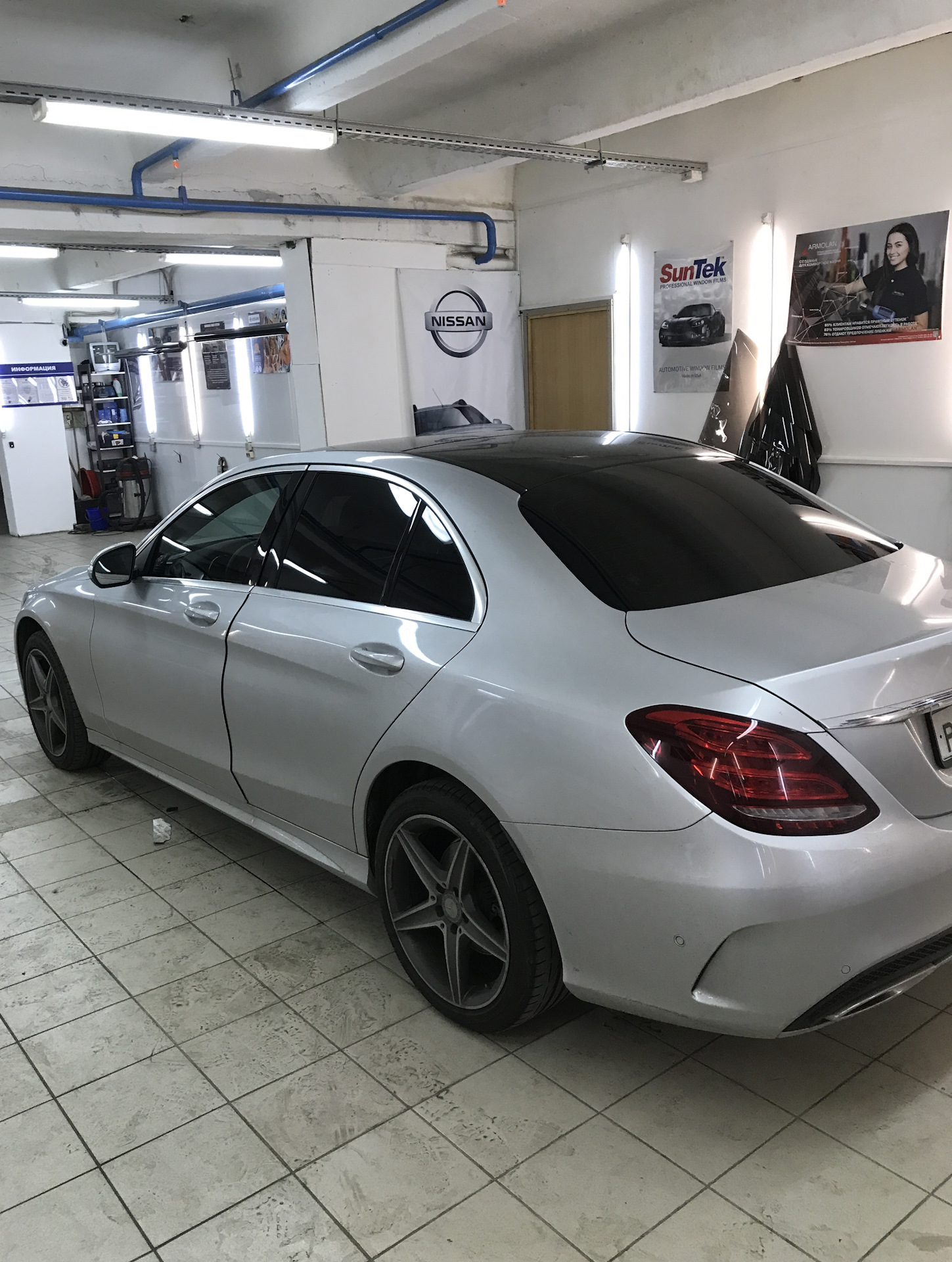 Тонирование Мерседес w207