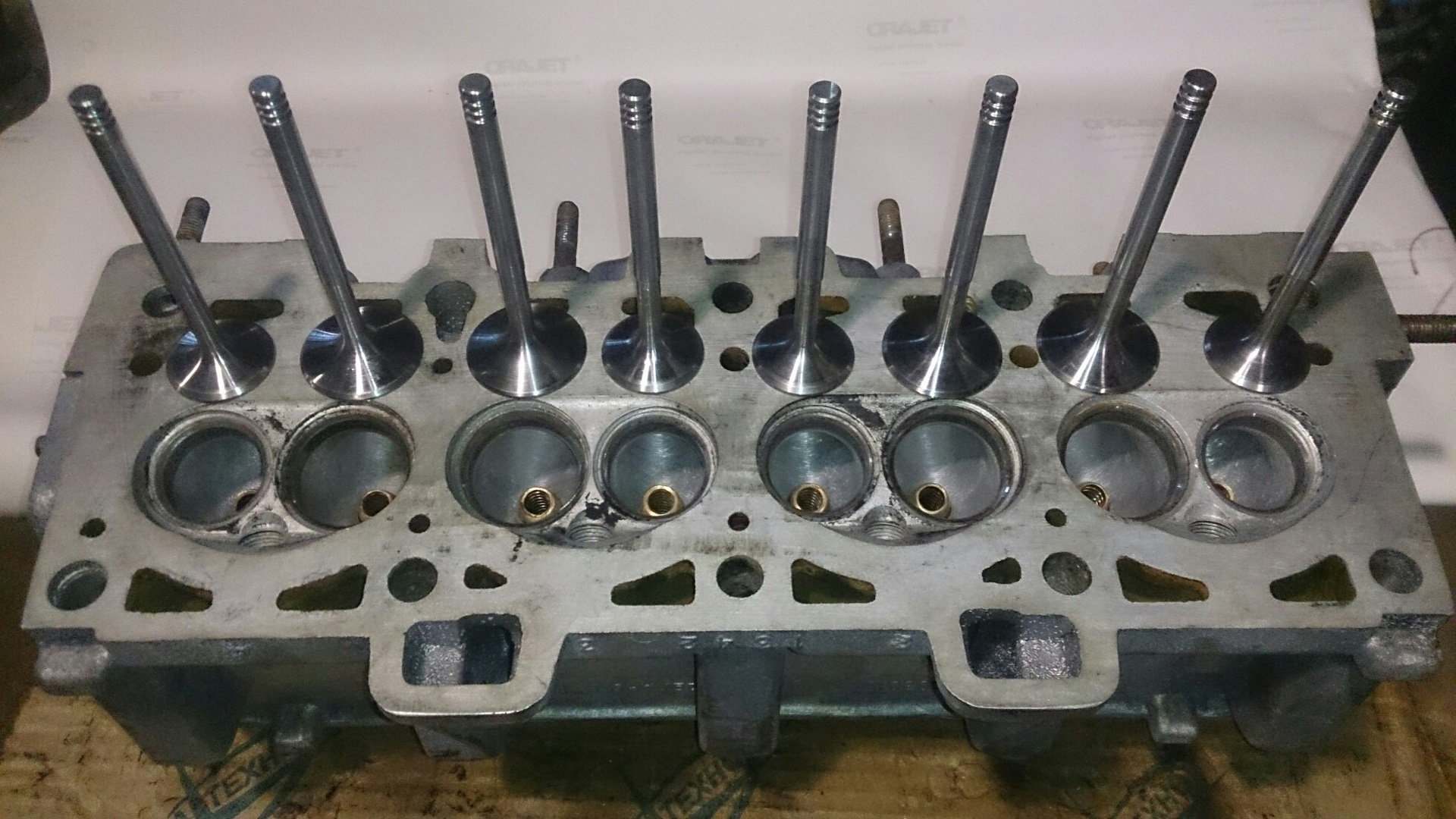 каналы в головке блока цилиндров