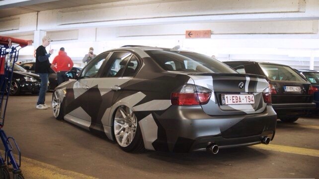 BMW f30 камуфляж