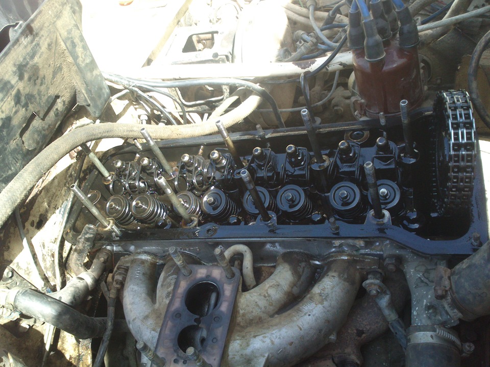 Замена распределительного вала — Lada 4x4 3D, 1,7 л, 1997 года | своими ...