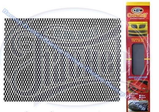 Алюминиевая сетка в бампер и решётку радиатора — Lada Гранта, 2013 года ...