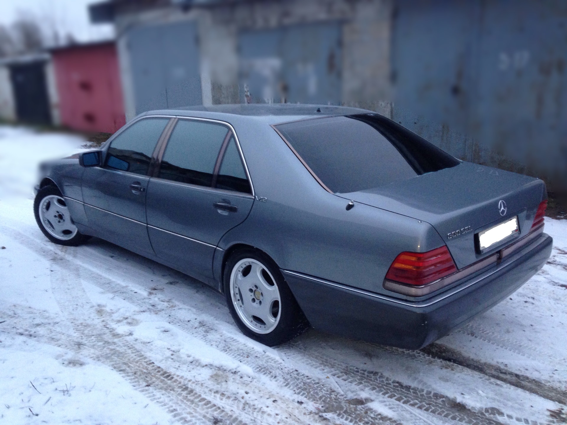 Mercedes Benz w140 s600 тонированный