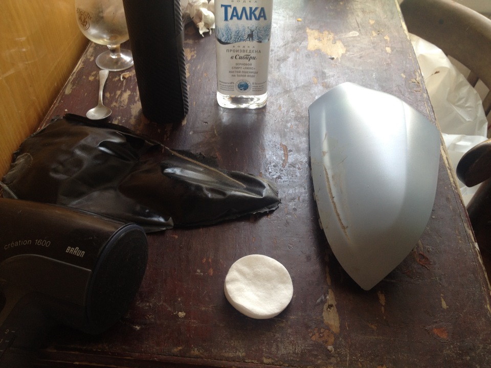 обновление зеркал карбоном — Opel Astra H GTC, 1,8 л, 2007 года ...