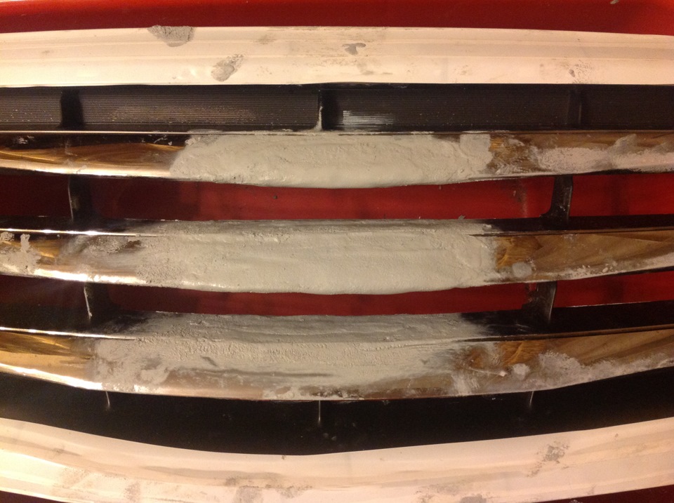 Решил переделать решетку радиатора — Nissan Teana (J32), 3,5 л, 2011 ...