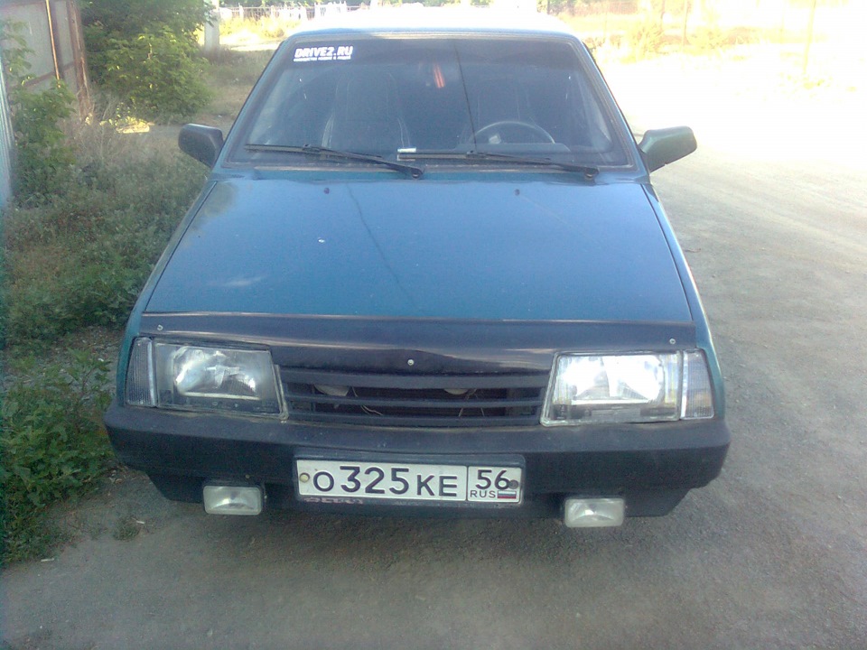 Наконец то добрался до фар "LED" диоды вместо габаритов! — Lada 21099 ...