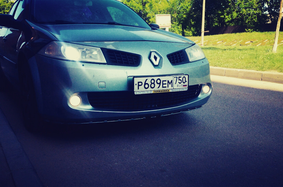 Покраска переднего бампера и обо всем по чуть-чуть — Renault Megane II ...