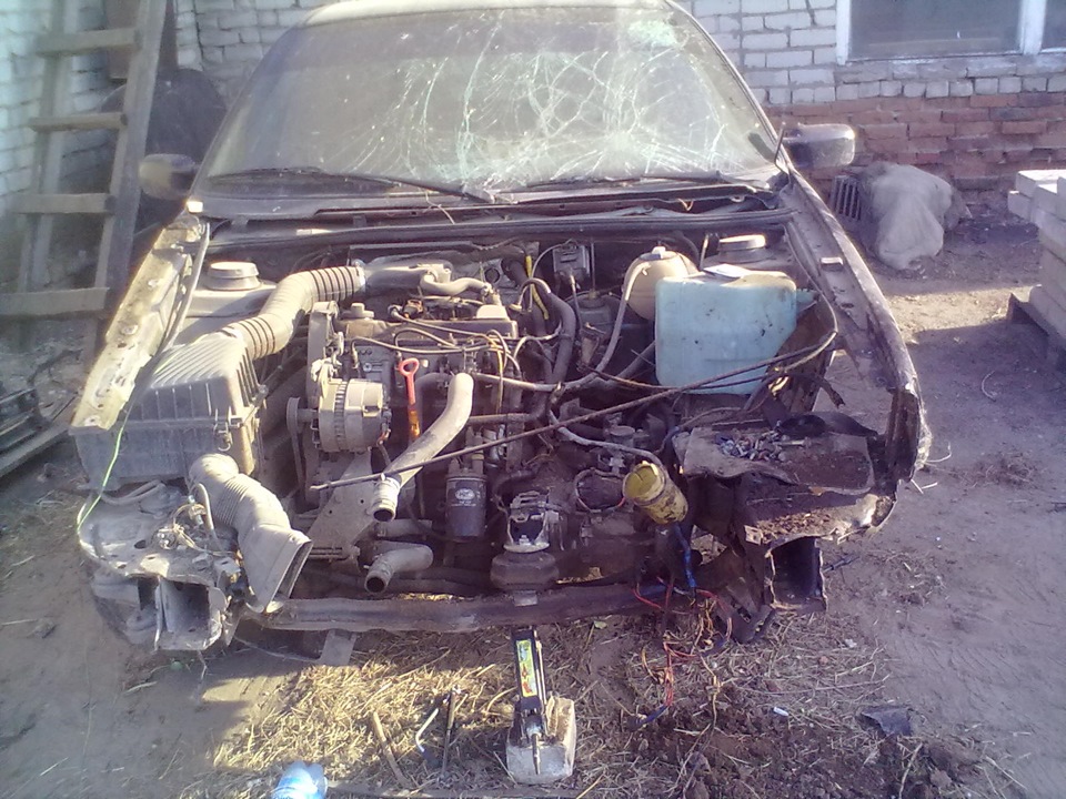 говно дороги и домашняя колбаса — Volkswagen Passat B3, 1,8 л, 1992 ...