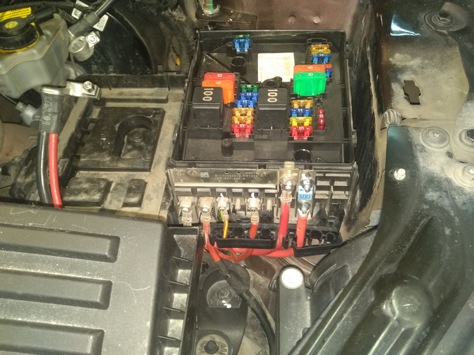 Установка РТС, кнопки Set, Датчик износа колодок. — Skoda Yeti, 1,8 л ...