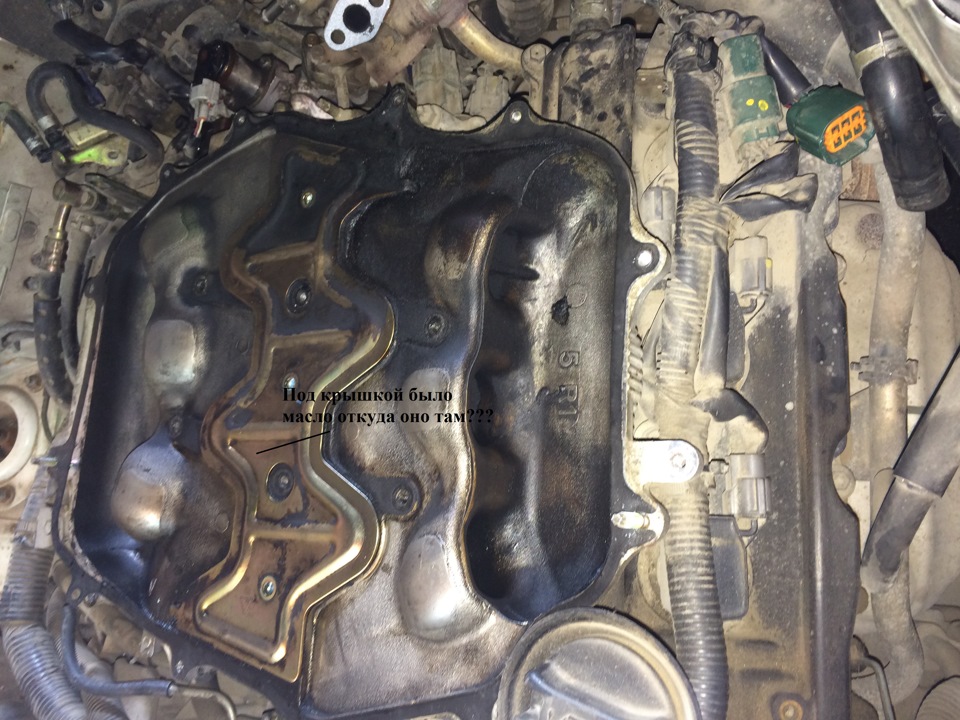 разборка впускного коллектора. День 1-2 — Nissan Skyline (V35), 2,5 л ...