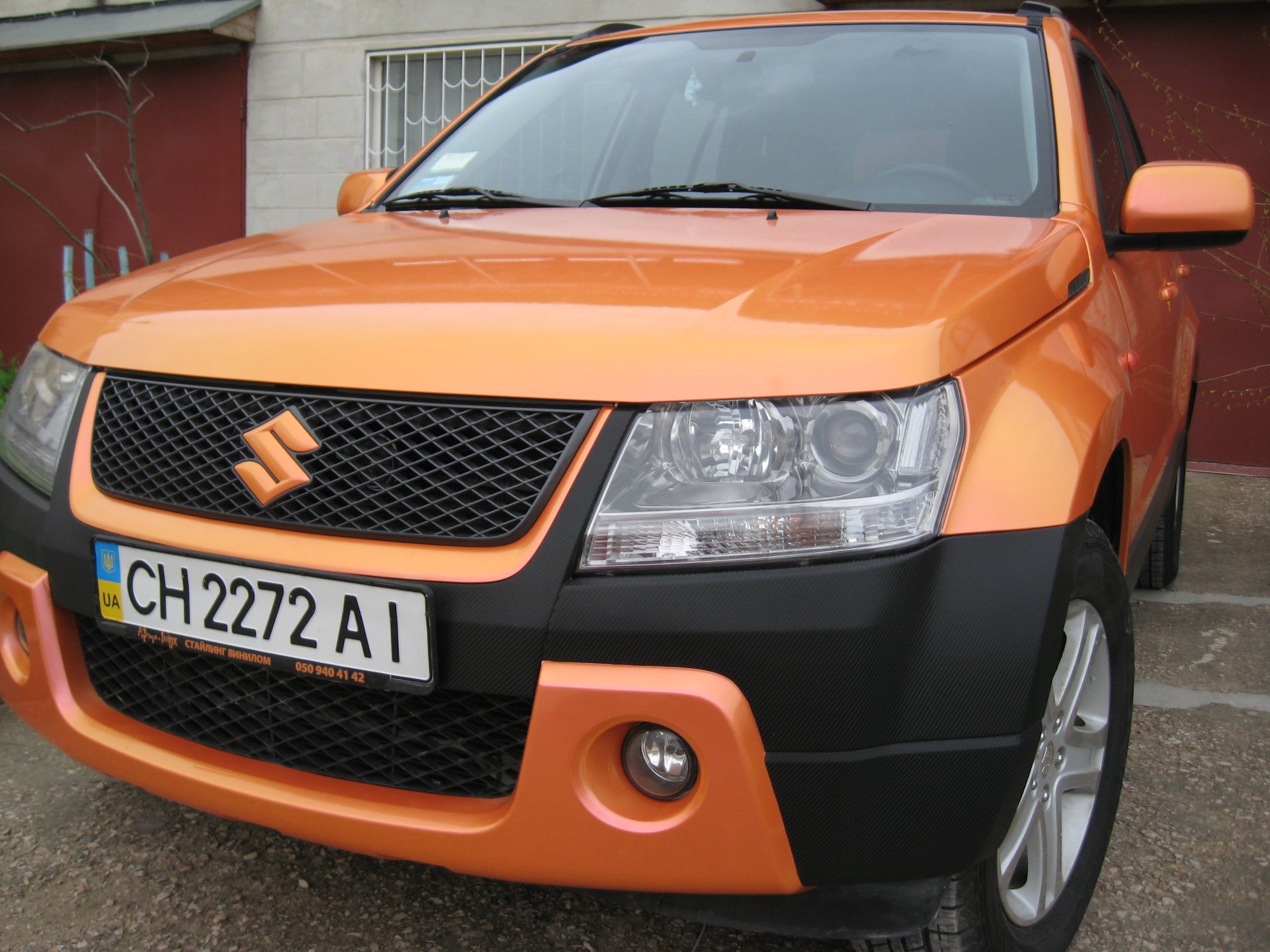 Suzuki Grand Vitara- полная оклейка пленкой 