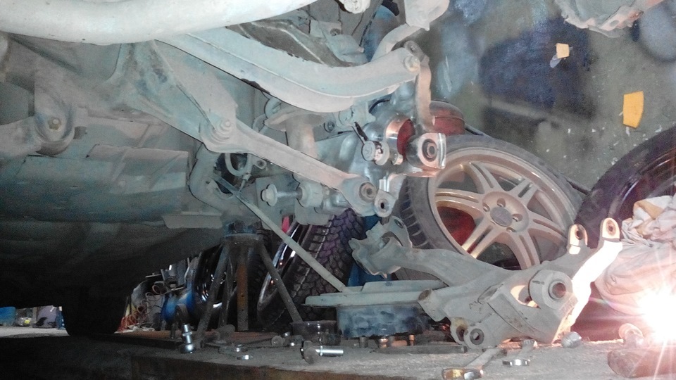 Неподрессоренная масса ч.1 — Subaru Legacy B4 (BL), 2 л, 2003 года ...