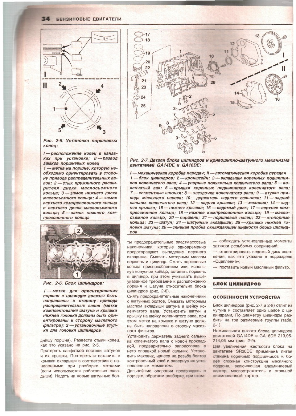 Затяжка гбц ниссан блюберд