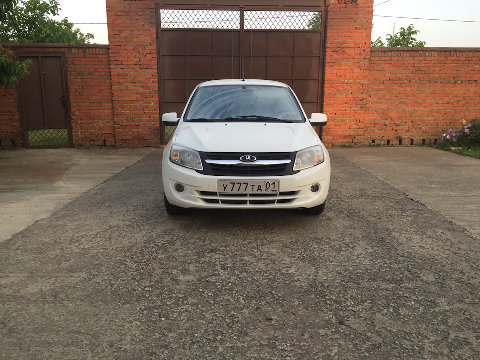 Пришла посылка — Lada Гранта (1G), 1,6 л, 2014 года | стайлинг | DRIVE2
