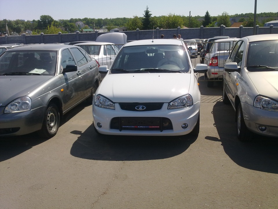 Первая встреча — Lada Калина Спорт (1G), 1,6 л, 2011 года | покупка ...