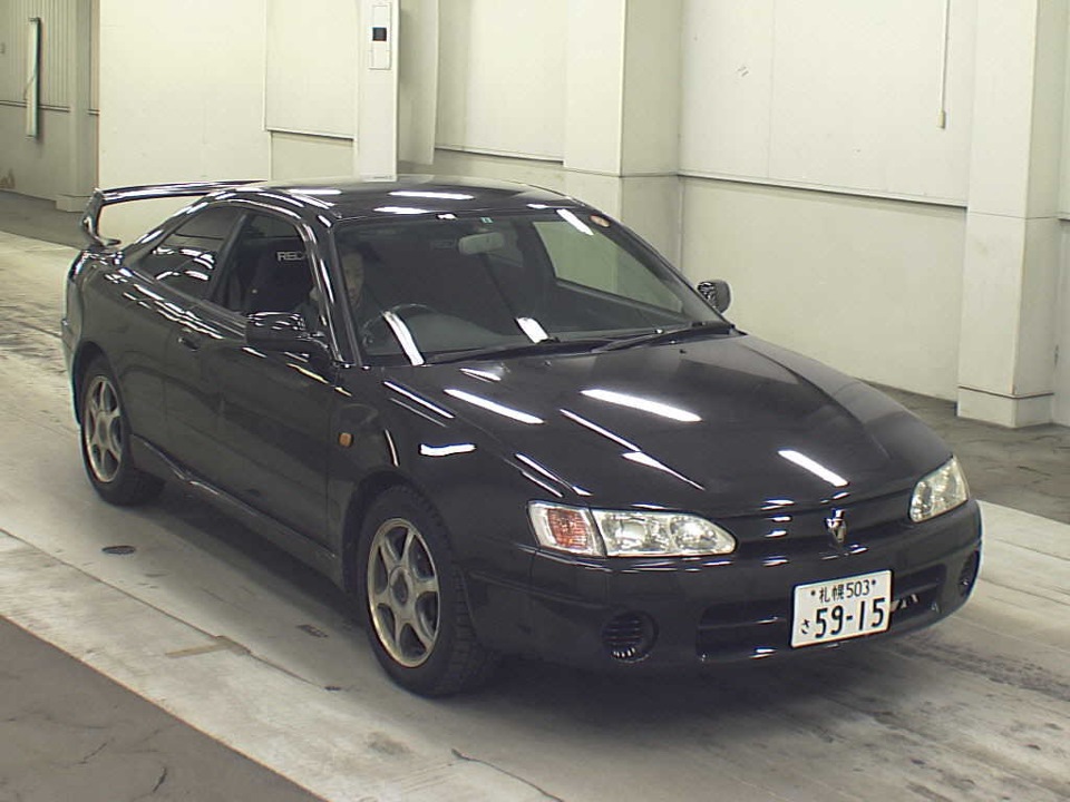 Toyota Levin ae111 черный