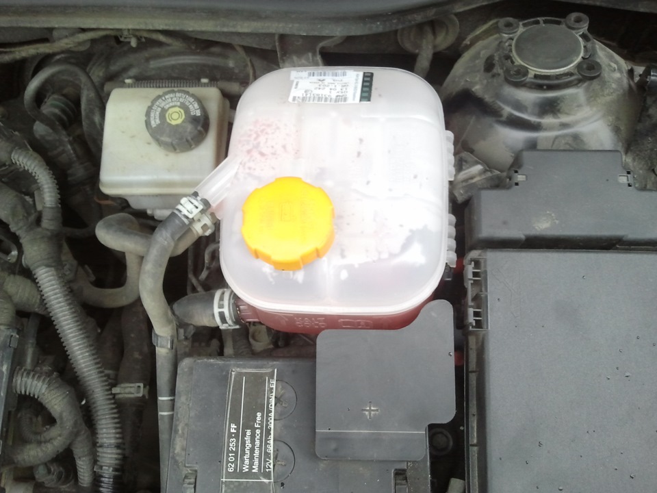Замена охлаждающей жидкости (антифриза) Opel Antara