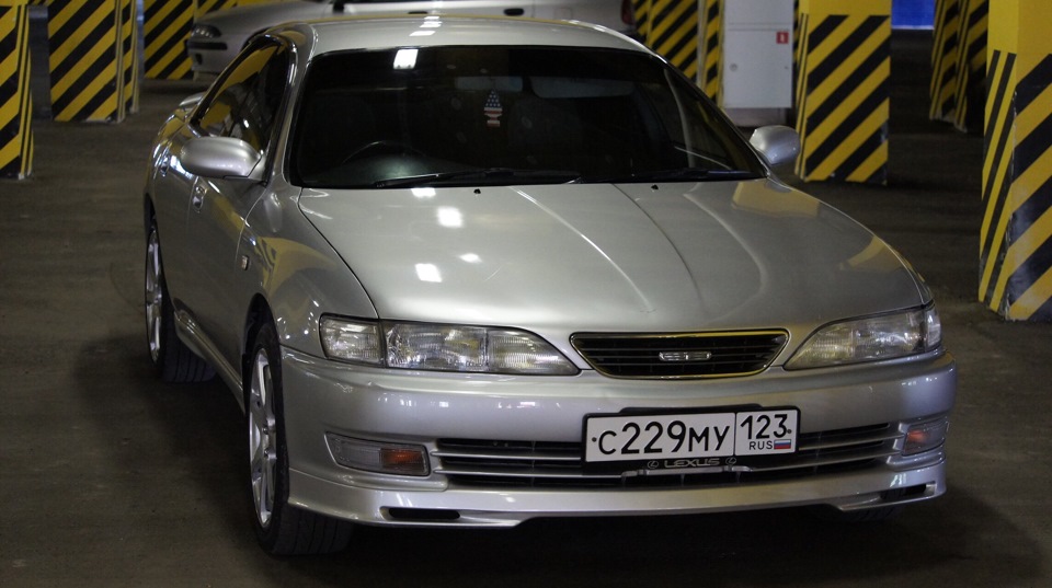 Полировка фар toyota carina ed