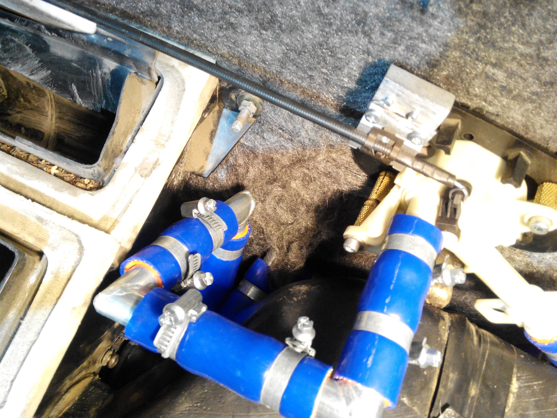 Замена трехходового крана на стояке отопления