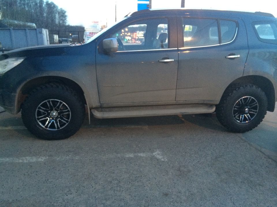 Диски КиК Полюс (КС609) — Chevrolet TrailBlazer (2G), 2,8 л, 2014 года ...