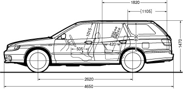 Длина ад. Nissan Avenir 1998 год габариты. Nissan Avenir чертеж. Nissan Avenir 2001 чертеж. Габариты Ниссан Авенир 2000.