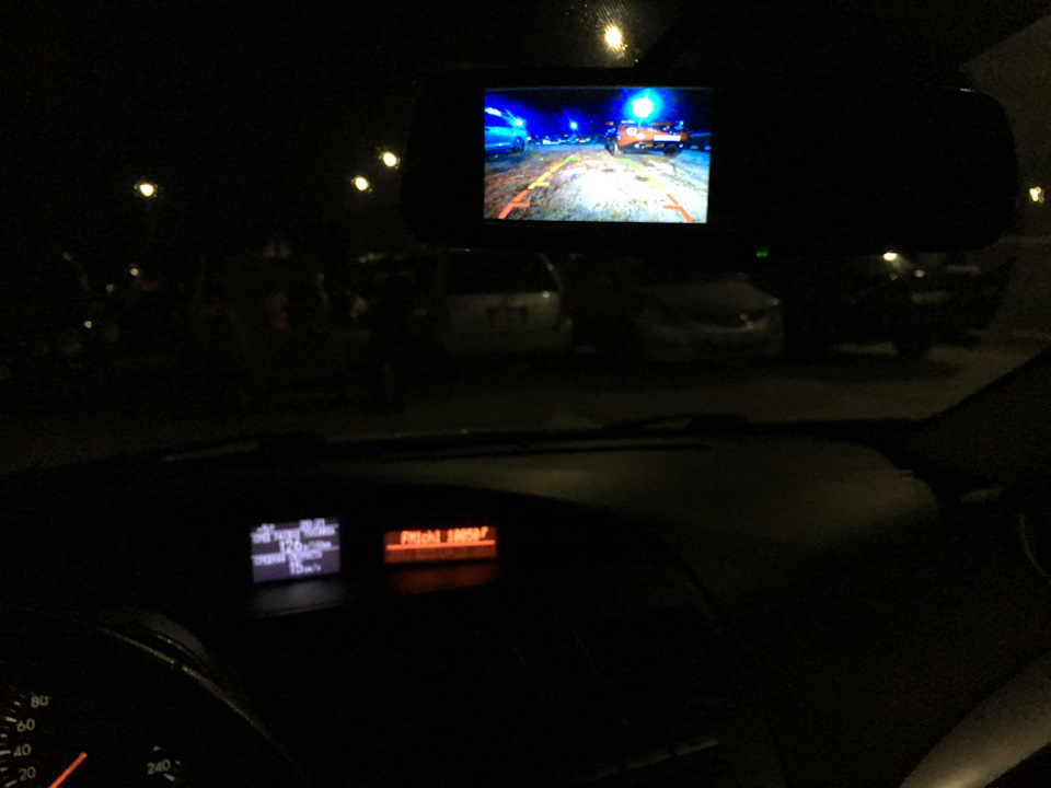 Зеркало заднего вида + камера — Mazda 3 (2G) BL, 1,6 л, 2010 года ...