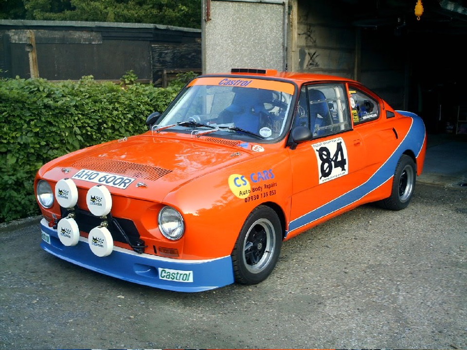 1975 Skoda 130 RS Cup car