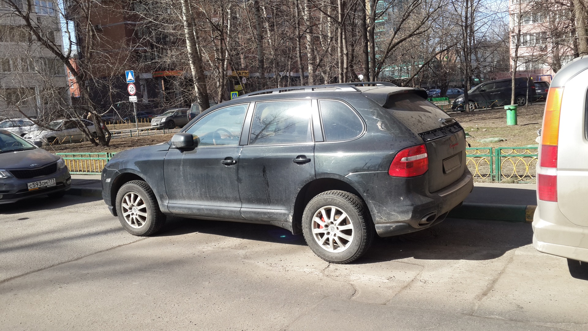 брошенный киргизский Porsche Cayenne Мск — Сообщество «Брошенные Машины» на  DRIVE2