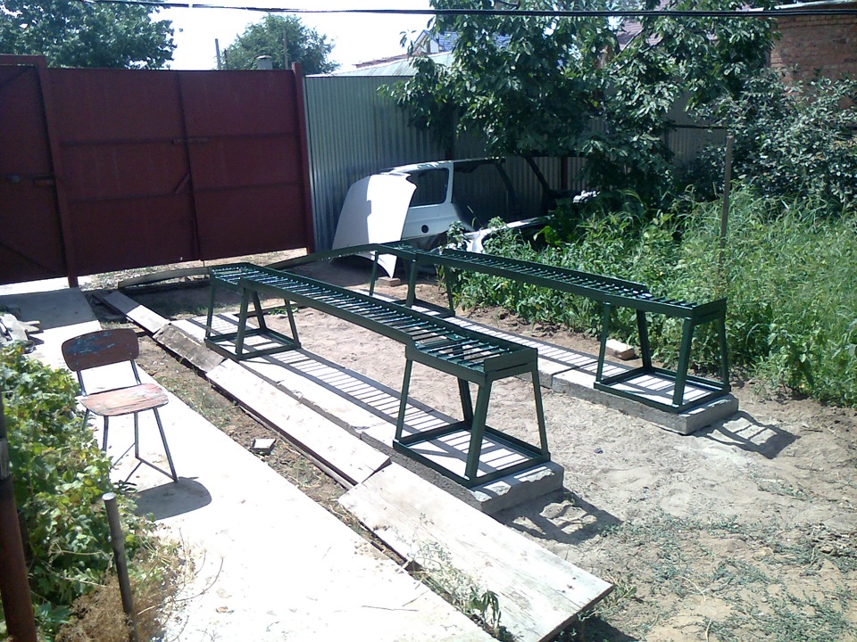 Сделать эстакаду для авто своими руками из металла чертежи и фото видео