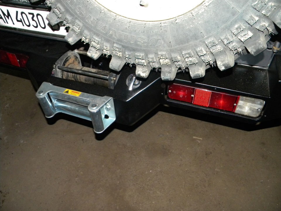 Установка задней лебеды на Дайхатсу Рокки… — Daihatsu Rocky (2G), 2,5 л ...