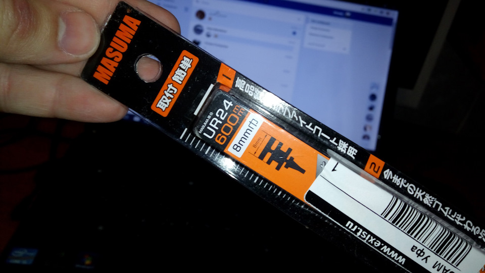 поменял резинки на щетках Denso — Hyundai Sonata IV (EF), 2,7 л, 2005 ...