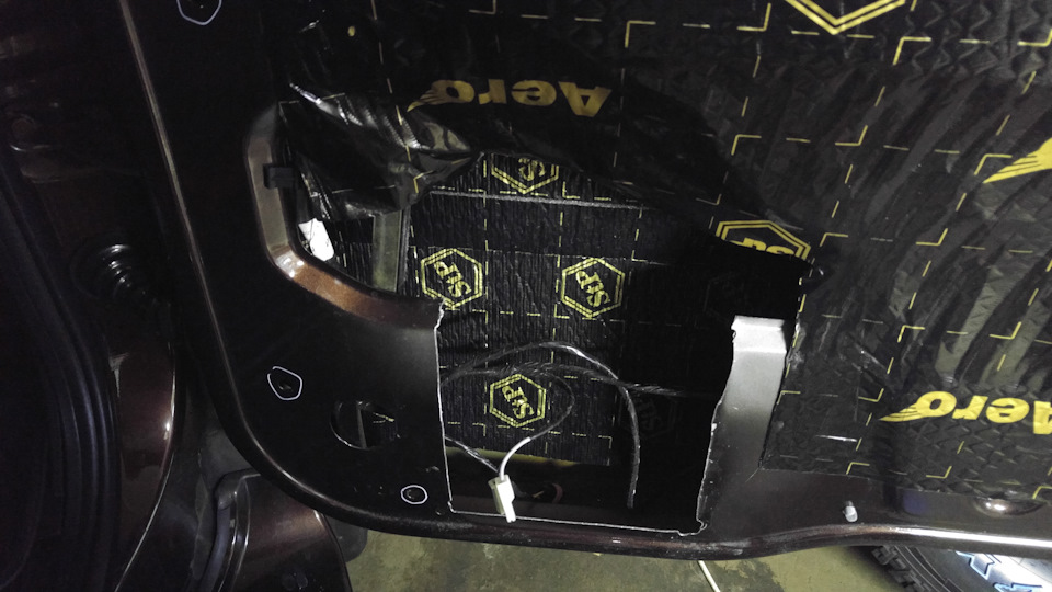 Размер колонок в двери уаз патриот