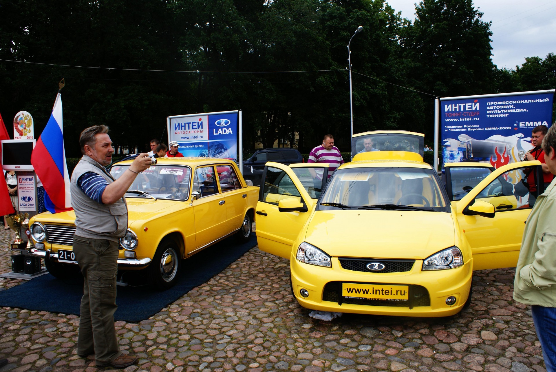 Лада Калина ПРЕМЬЕРА. Выборг. — Lada Калина Спорт, 1,6 л, 2011 года |  автозвук | DRIVE2