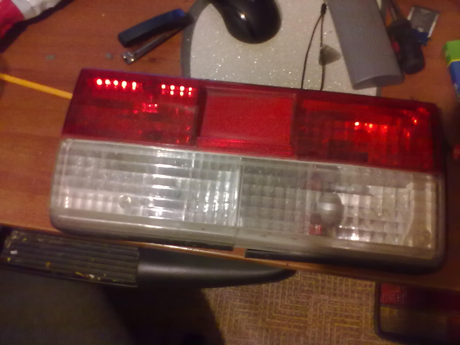 Задние габариты — Lada 2107, 1,5 л, 1999 года | тюнинг | DRIVE2