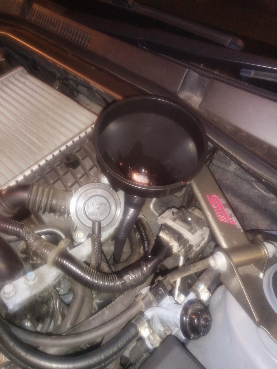 Поменял масло в АКПП, втулки стаба и ролик кондера — Subaru Legacy (BL ...