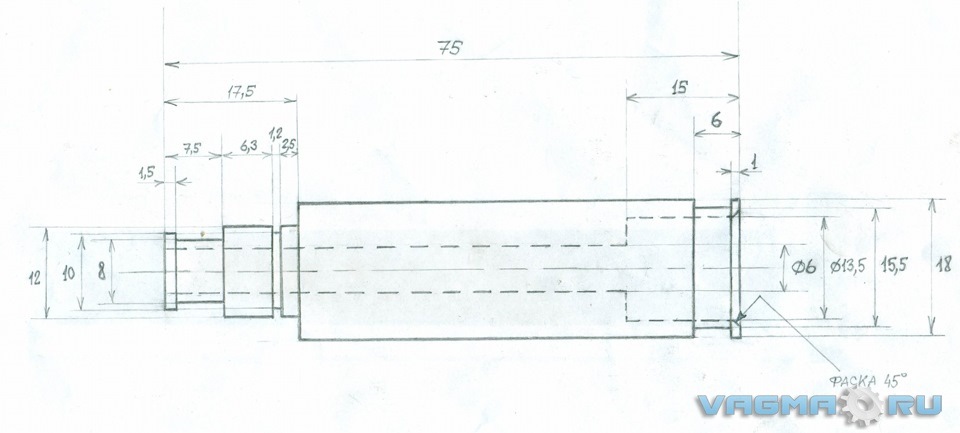 T10252 vag чертеж