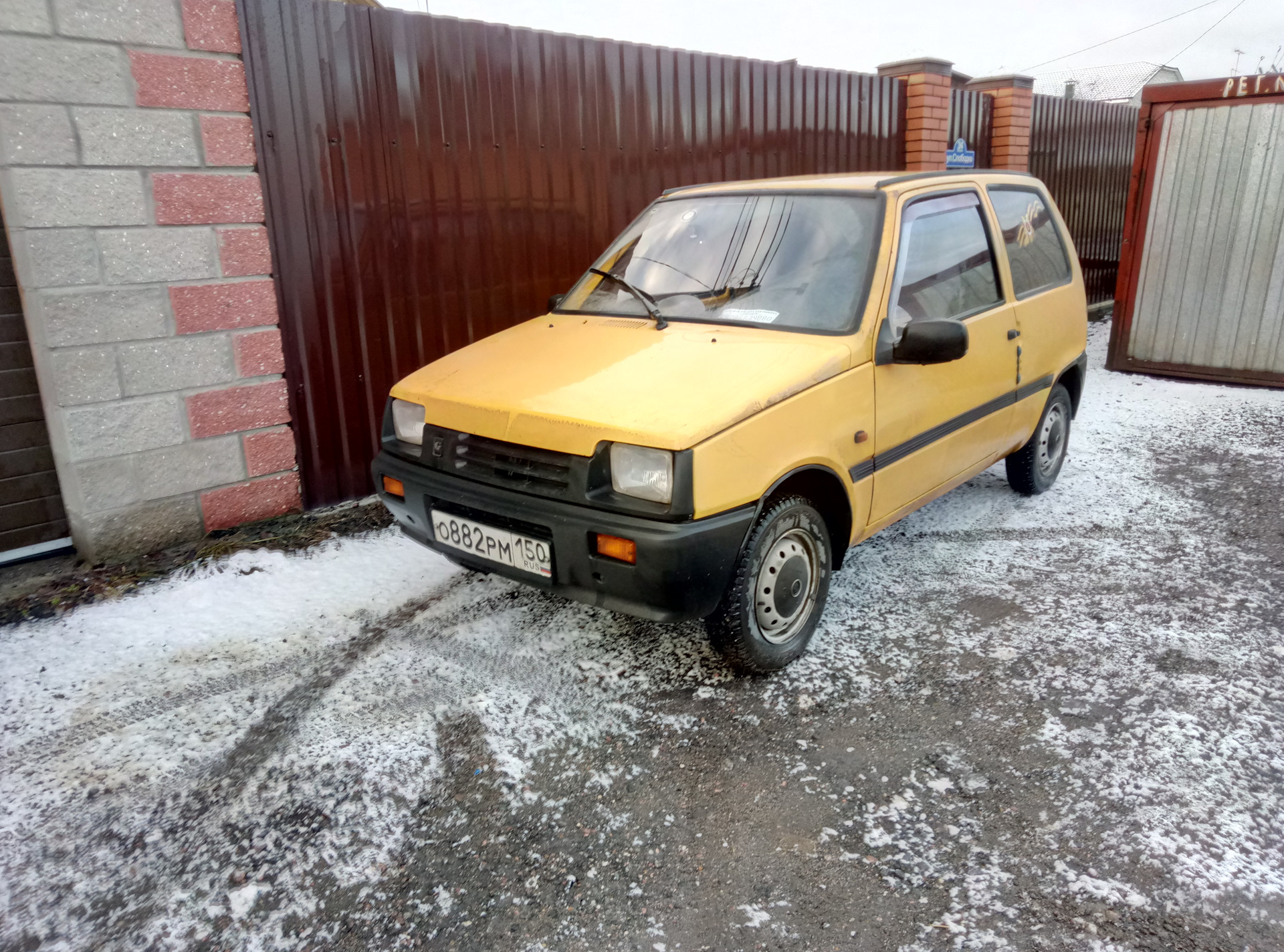 20. Плановая замена ГРМ, помпы, ремня генератора — СеАЗ 11113 Ока, 0,8 ...