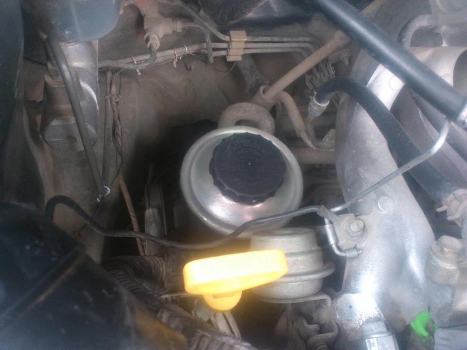 Добрался таки, до подкапотного — Toyota Corona Premio (T210), 1,8 л ...