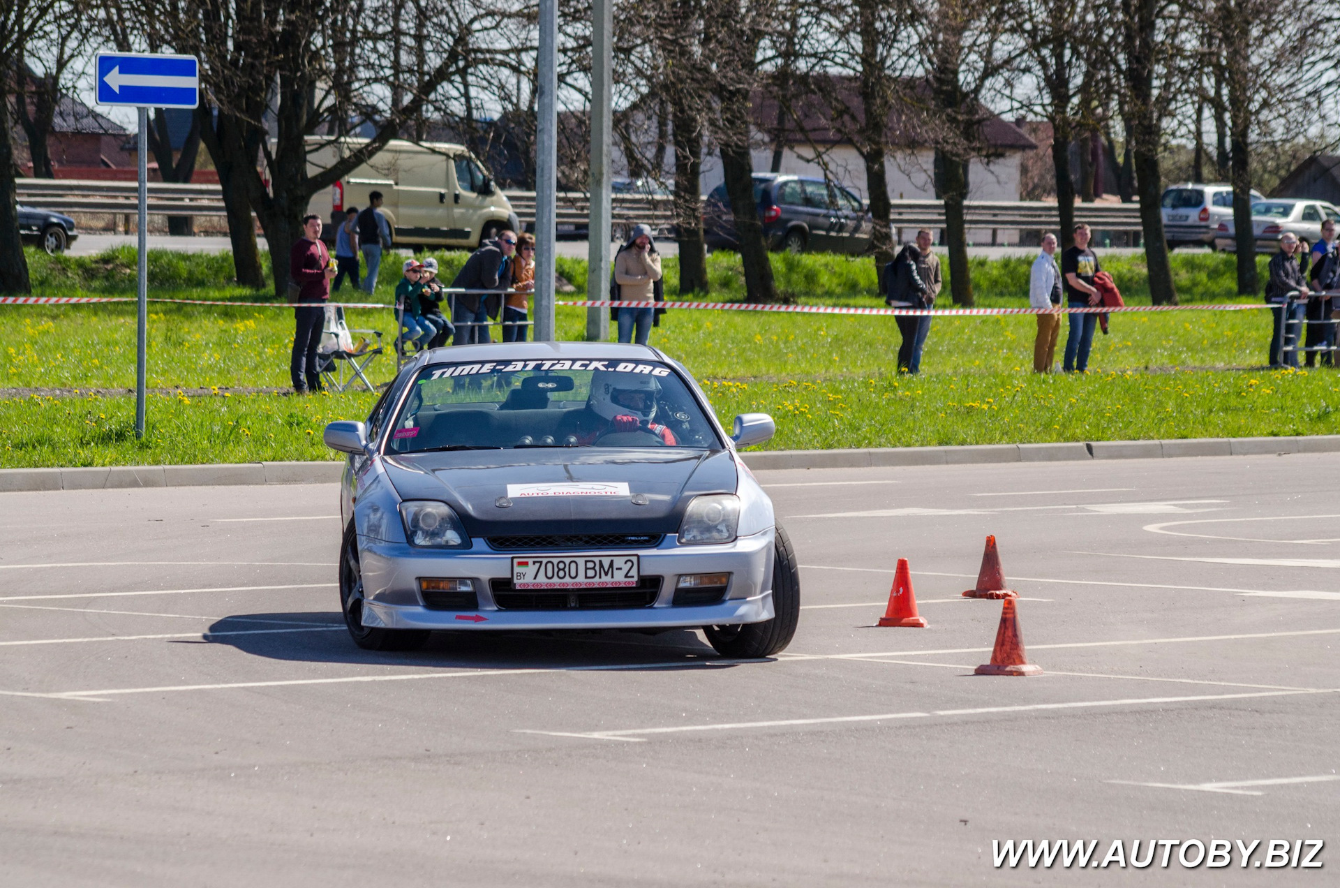 Чемпионат Gymkhana Belarus — 1-й этап — Honda Prelude (BB5, BB6, BB7, BB8,  BB9), 2,2 л, 1997 года | соревнования | DRIVE2