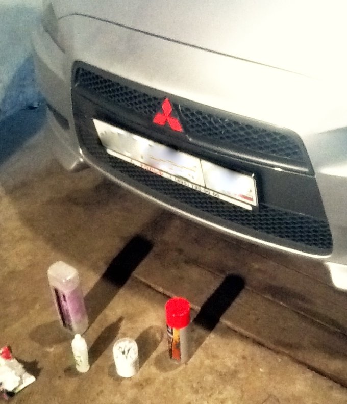 Красный шильдик… — Mitsubishi Lancer X, 1,5 л, 2010 года | тюнинг | DRIVE2