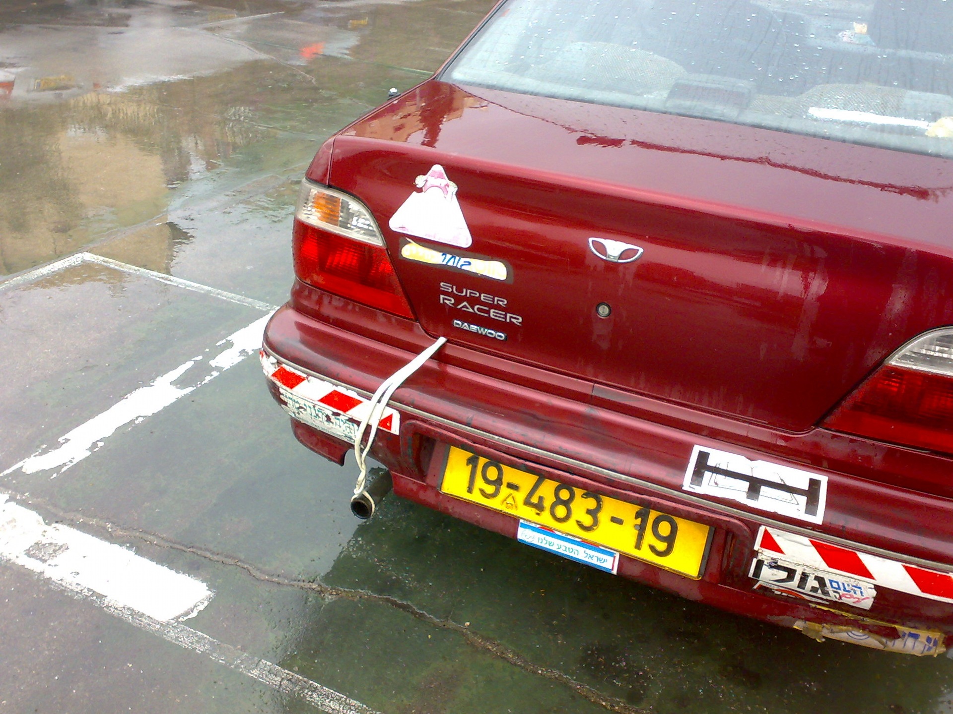 что на чем держатся — Daewoo Espero, 2 л, 1996 года | прикол | DRIVE2