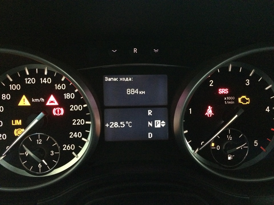 W164 — Остаток топлива в баке. — DasMB на DRIVE2