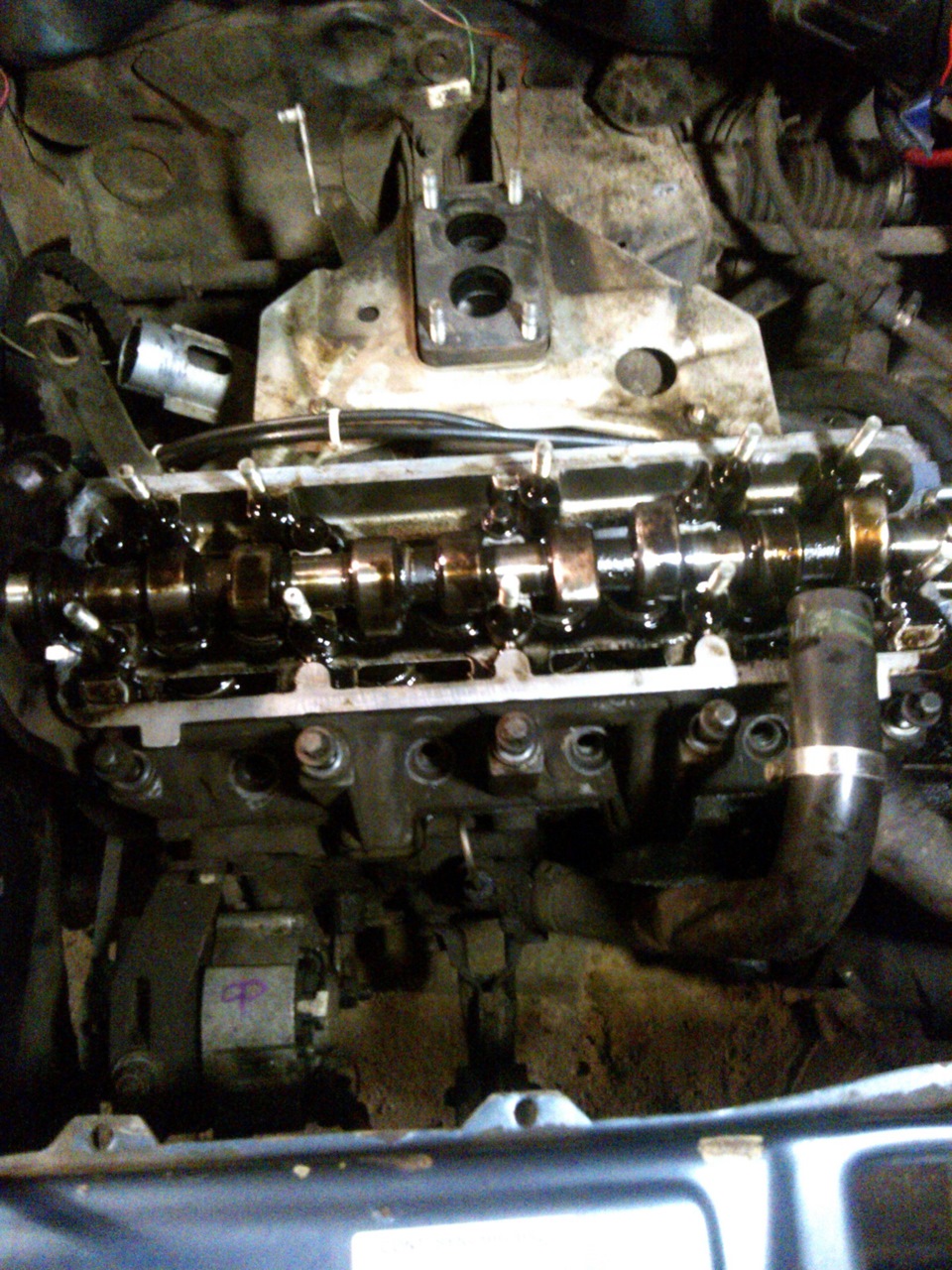 Прогорела прокладка под ГБЦ — Lada 21093, 1,5 л, 2001 года | своими ...