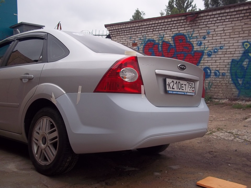 63. — Рестайлинговый задний бампер на ФФ2. часть 1 — Ford Focus Sedan ...