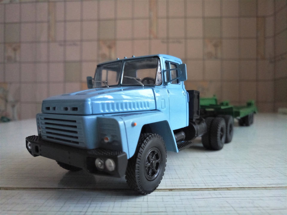Хобби: автомоделизм. КрАЗ 252 (НАП) + ЧМЗАП-5523 (Аист) — DRIVE2