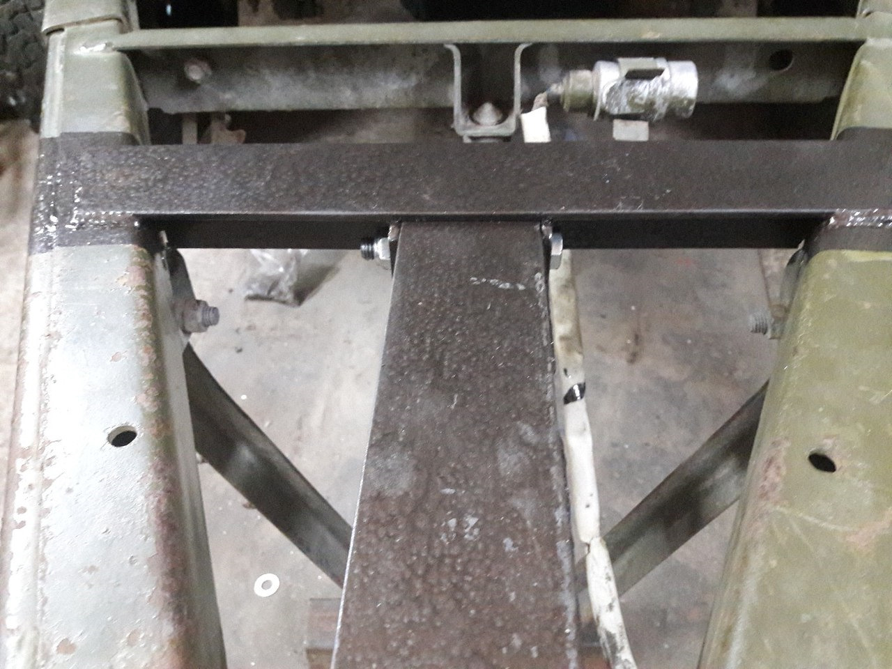 Боевая колесница (прицеп 8109). Прицепное устройство под шар. — УАЗ ...